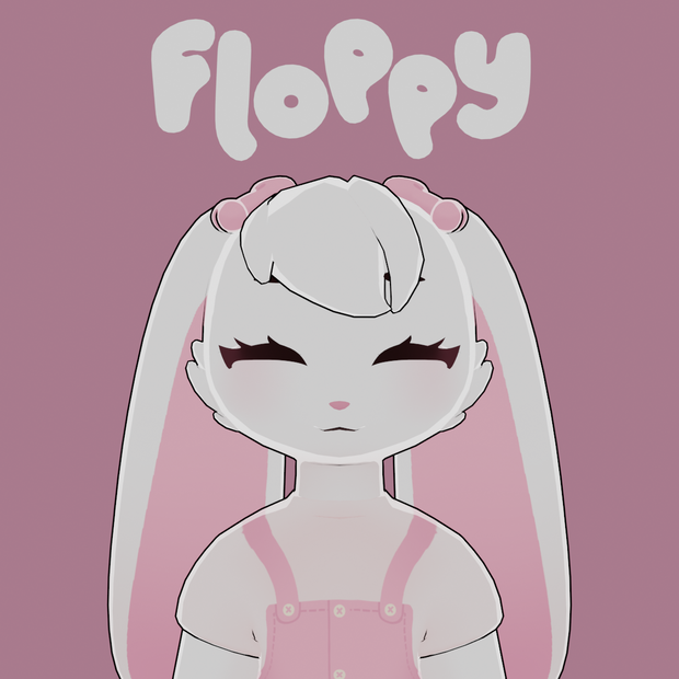Floppy the Bunny VRChat Kemono Furry Avatar