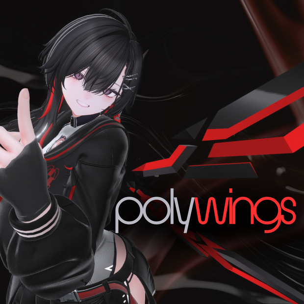【VRChat】PolyWings