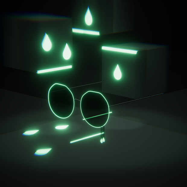 [VRChat Attachment] Drop Glasses