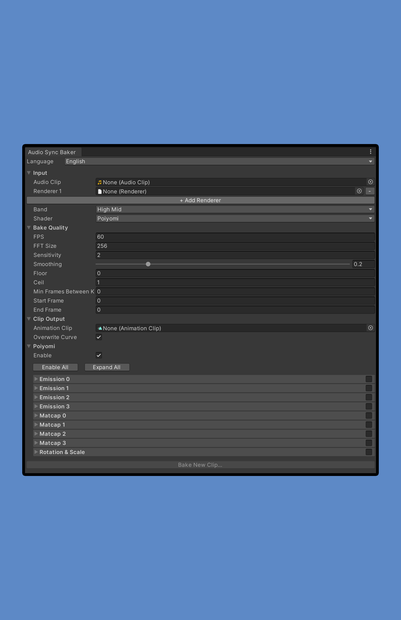 Audio Sync Baker