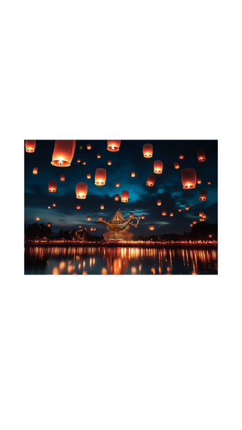 Background Set 3 – Lantern Mirage 