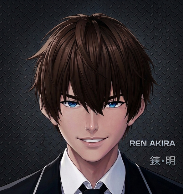 Ren Akira / 錬・明 [オリジナル3Dモデル]