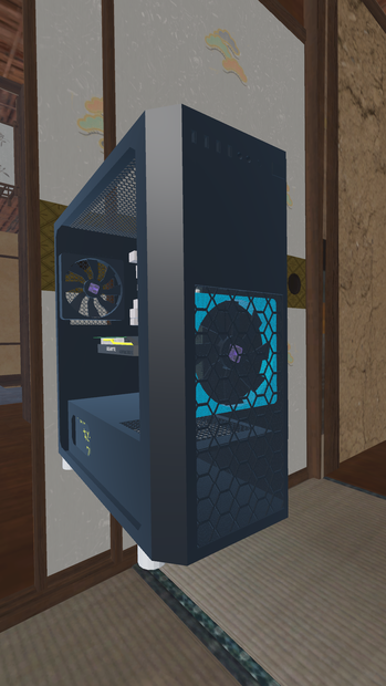 ゲーミングPC　３Dモデル