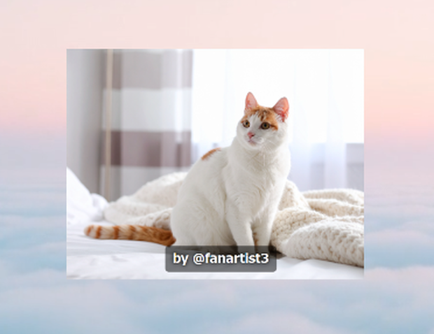 OBS用 🖼ファンアートスライドショーセット（シンプル版 / 名前表示版）an Art Slideshow Set (Simple / With Credits)