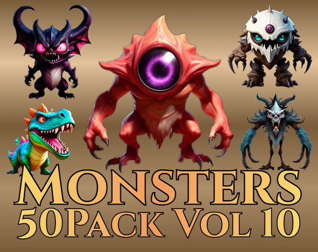 RPG モンスター 50種パック 第10弾