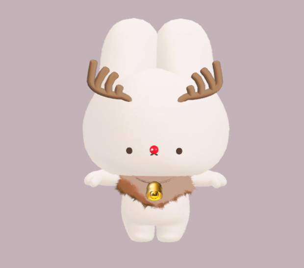 【無料配布】トナカイセット for わたこめこ #BREAK_3D【VRChat】