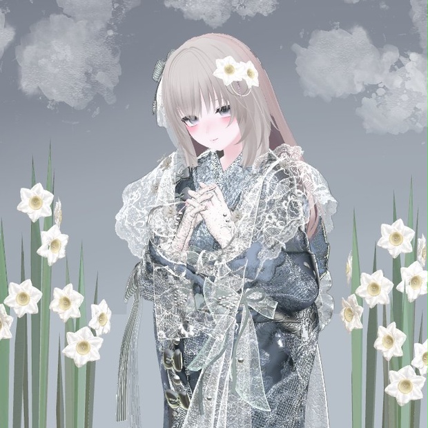 【VRChat】Egotism³ 【髪飾り】#BREAK_3D