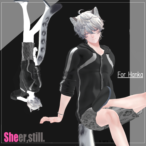 【VRChat】Sheer,still【水着＋ラッシュガード】斑霞・紗夜対応　#BREAK_3D
