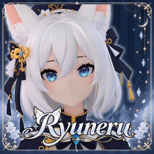 Ryuneru / オリジナル3Dモデル / AIで作成 / Original 3D model