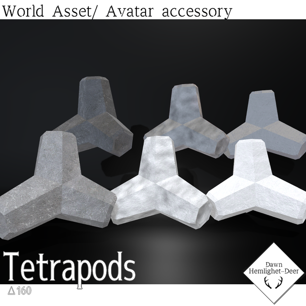 [VRChat] Tetrapods  [World asset]