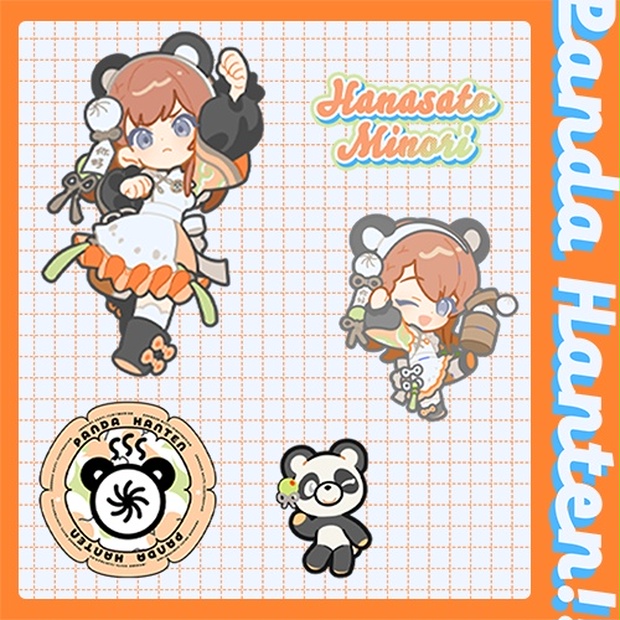 プロセカクリフェス2026｜シールセット - みのり｜PANDA HANTEN - NaCl
