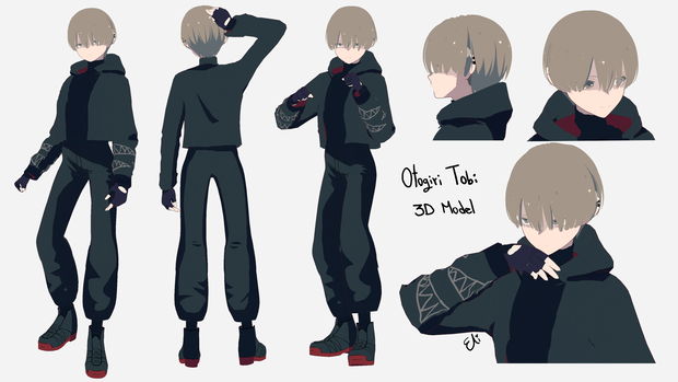 [3D MODEL/ VTUBER ] TOGI OTOGIRI (EVE) [VRM FILE]