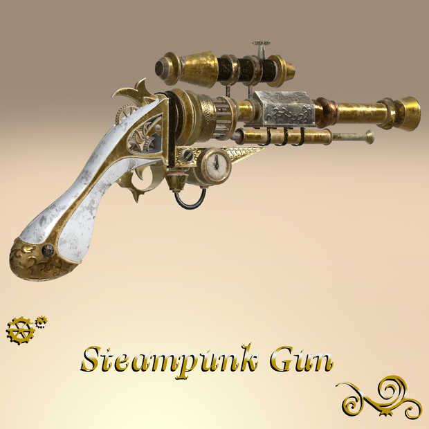 Steampunk Gun