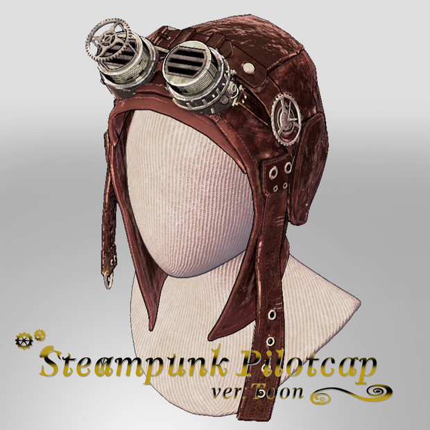 Steampunk Pilotcap ver.Toon