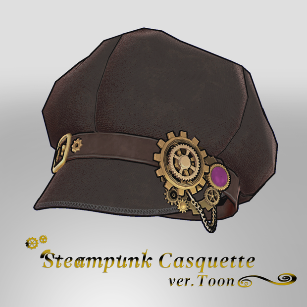Steampunk Casquette(Brown) ver.Toon