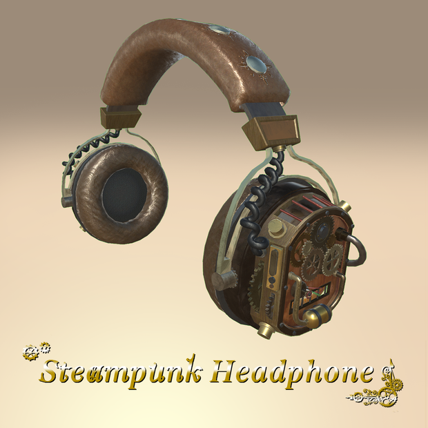 Steampunk Headphone