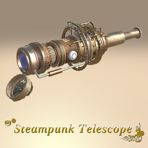 Steampunk Telescope