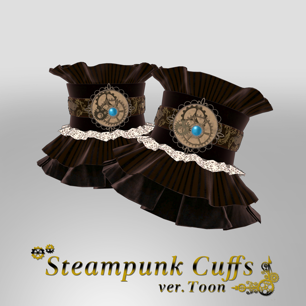 Steampunk Cuffs ver.Toon