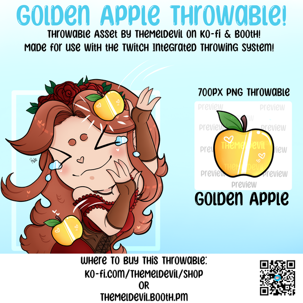 Vtuber Throwables! | Golden Apple