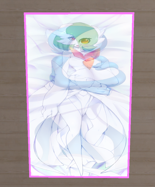 Enchanted Picture Shader for Unity / VRChat + Picture Frame Prefab 