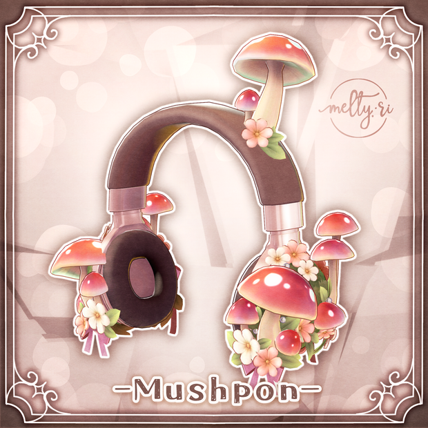 【小物】Mushpon【ヘッドホン】