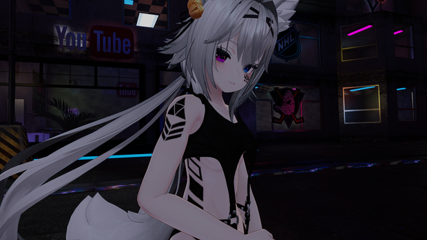 Rindo Cyber Tattoos Body and Face textures