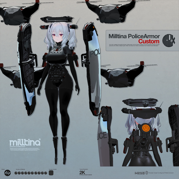 Milltina PoliceArmor Custom