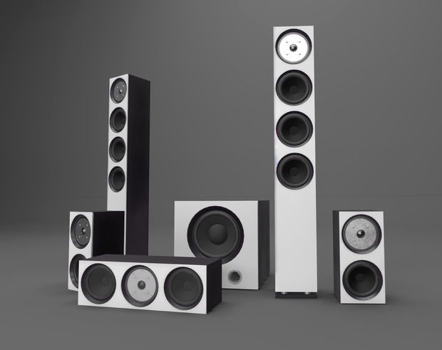 Banana Speakers V2 - Cinema 7.1