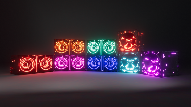 Banana Speakers v3 - Futuristic