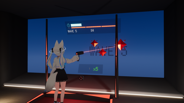 【Udon用ゲーム】 DeadEye - VR_Target_Shooting 【VRChat】