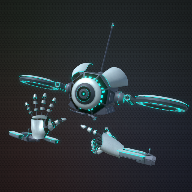 【オリジナル3Dモデル】HandyDrone