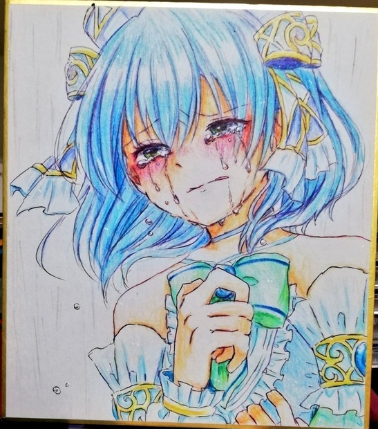 コミケ101 c101狼狽亭 atahuta 直筆サイン入り 色紙 ホロライブ