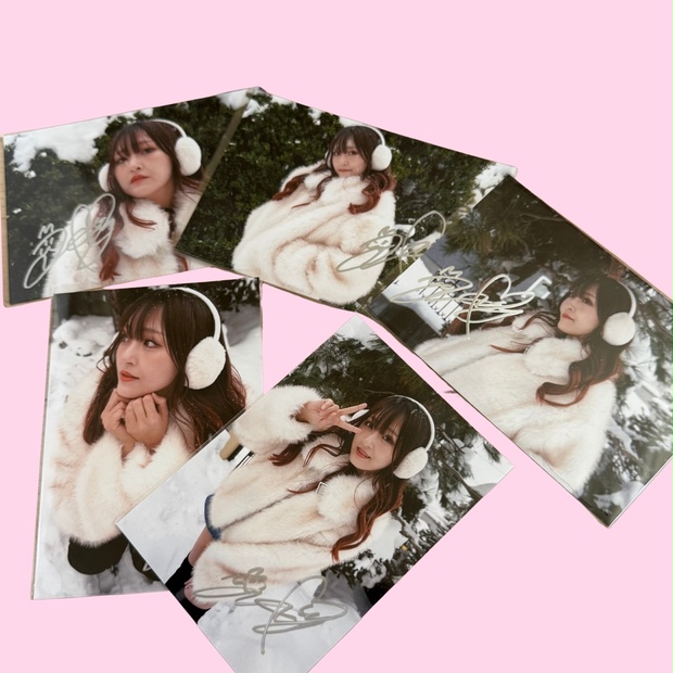 ▷せーぶぽいんと ゆき ブロマイド ブロマイド5種セット〜冬ver〜 - 赤部ゆき - BOOTH