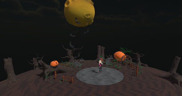 3Dステージ　ハロウィン用