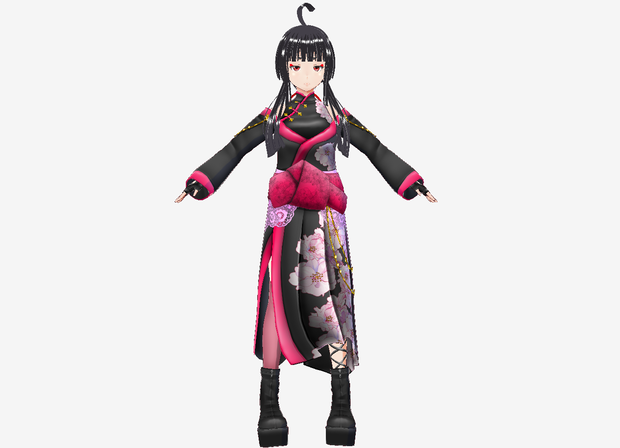 Vroid衣装　夜桜