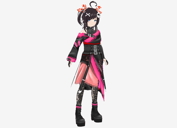 Vroid衣装　Butterfly