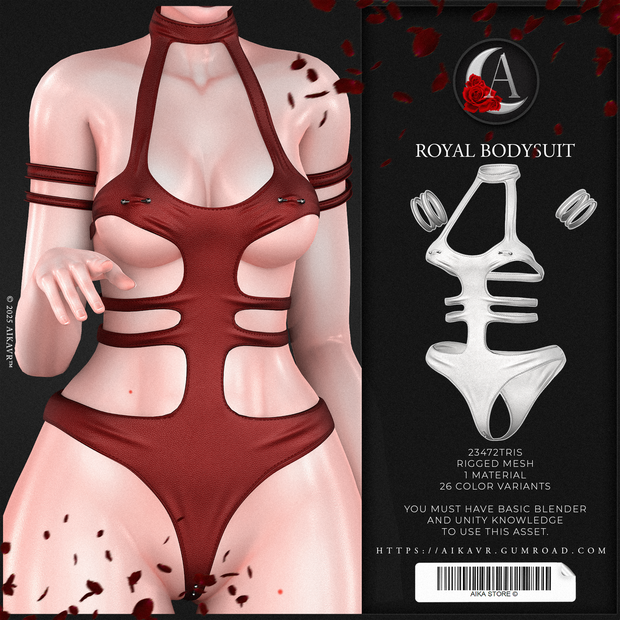 BODYSUIT WITH PIERCINGS