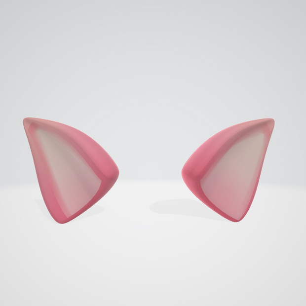 3dモデル「猫耳・尻尾」blender