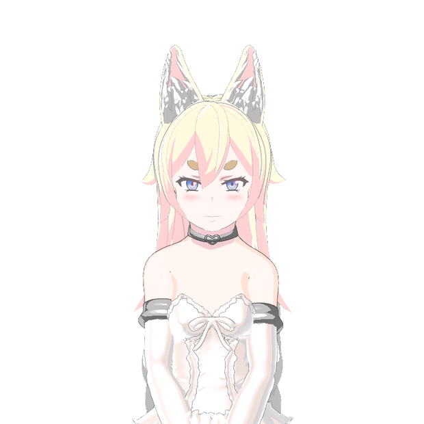 【VRChat無料アバター】オリジナルモデル「シルク」ちゃん！