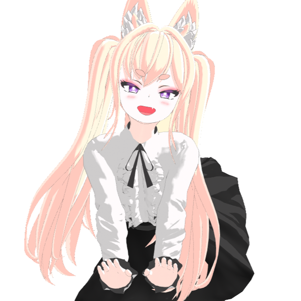 【一点かぎり】キタキツネのお嬢様「ミラー」ちゃん！【ワンオフ】VRChatアバター