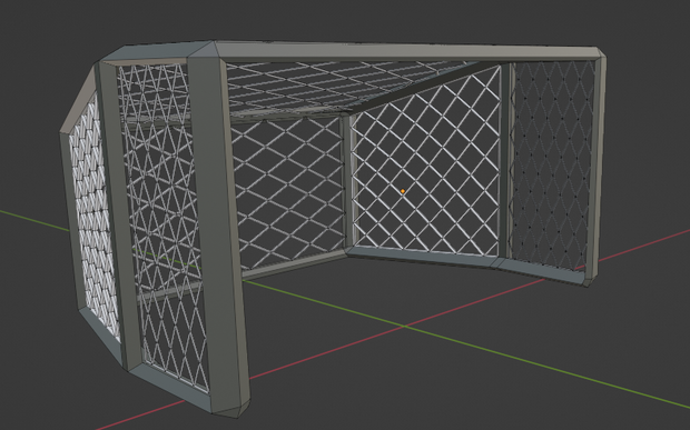 Soccer Goal Post Game Ready