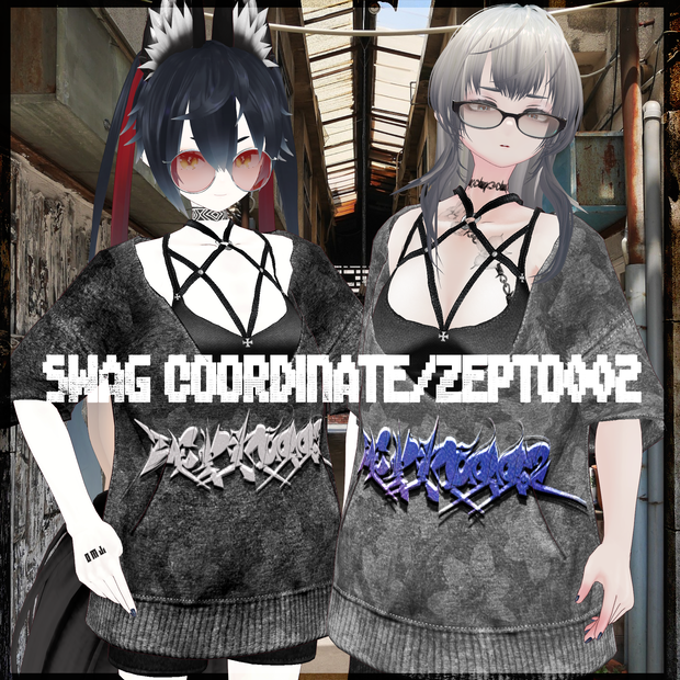 【VRoid texture】swag COORDINATE/ZEPTO002