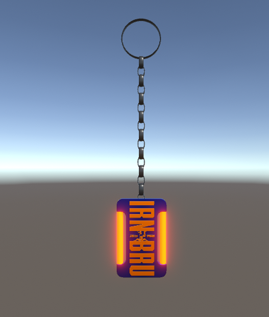 IRN-BRU Keychain