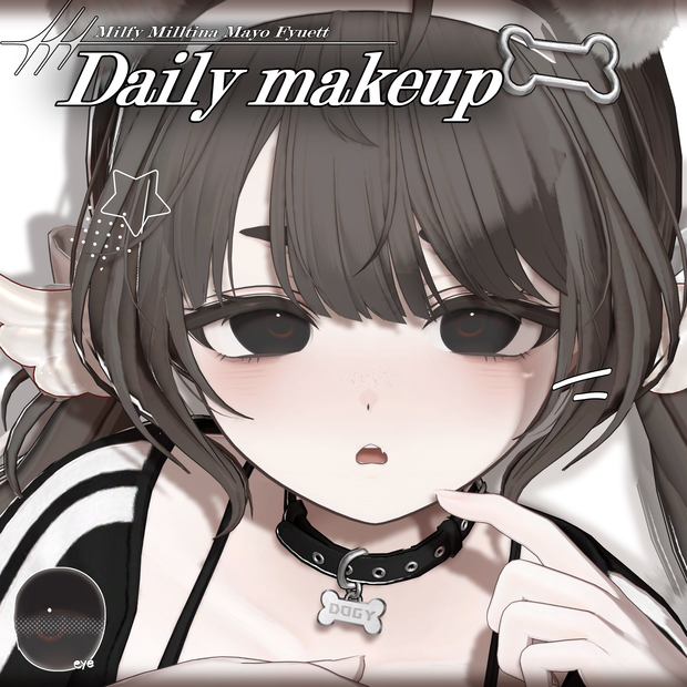  [ Milltina / Mayo / Milfy / Fyuett ]🌿Daily makeup + eye texture🌿