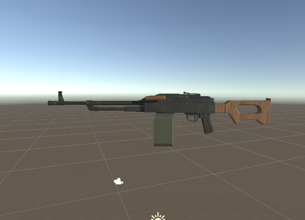 [無料]PKM[銃器モデル][機関銃]
