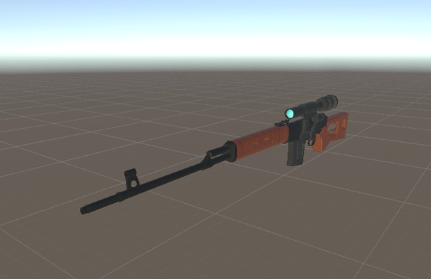 [無料]SVD[銃器モデル][狙撃銃]