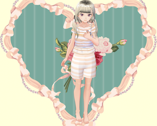 《VRoid》パジャマ（夏用）