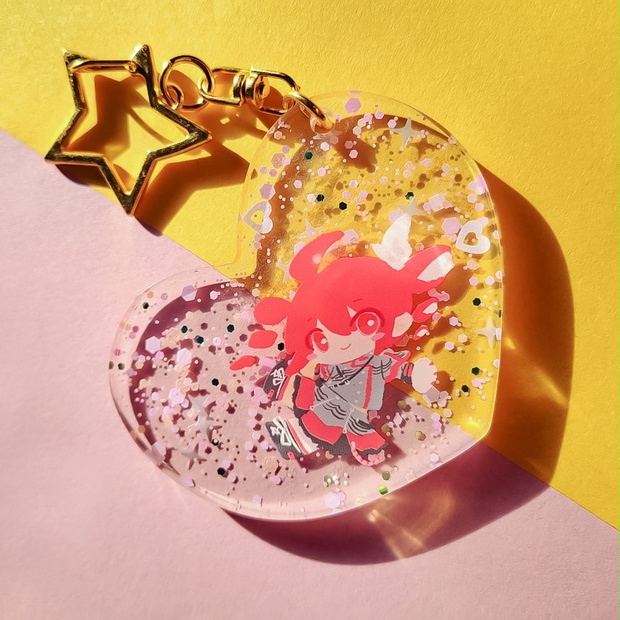 重音テト キーホルダー】UTAU 重音テト DMM スクラッチくじ D賞