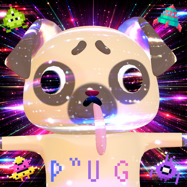 【無料/Free】P˝UG【オリジナル3Dモデル】
