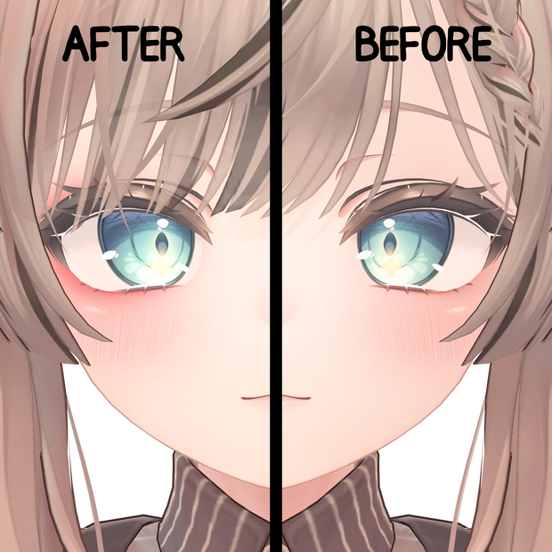 Eye Makeup texture For Manuka Moe
